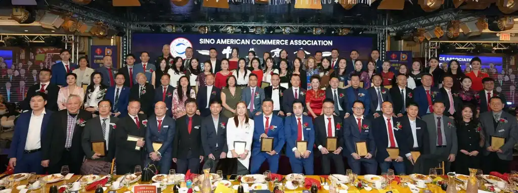2026 0118 sino american commerce association group photo inauguration ceremony